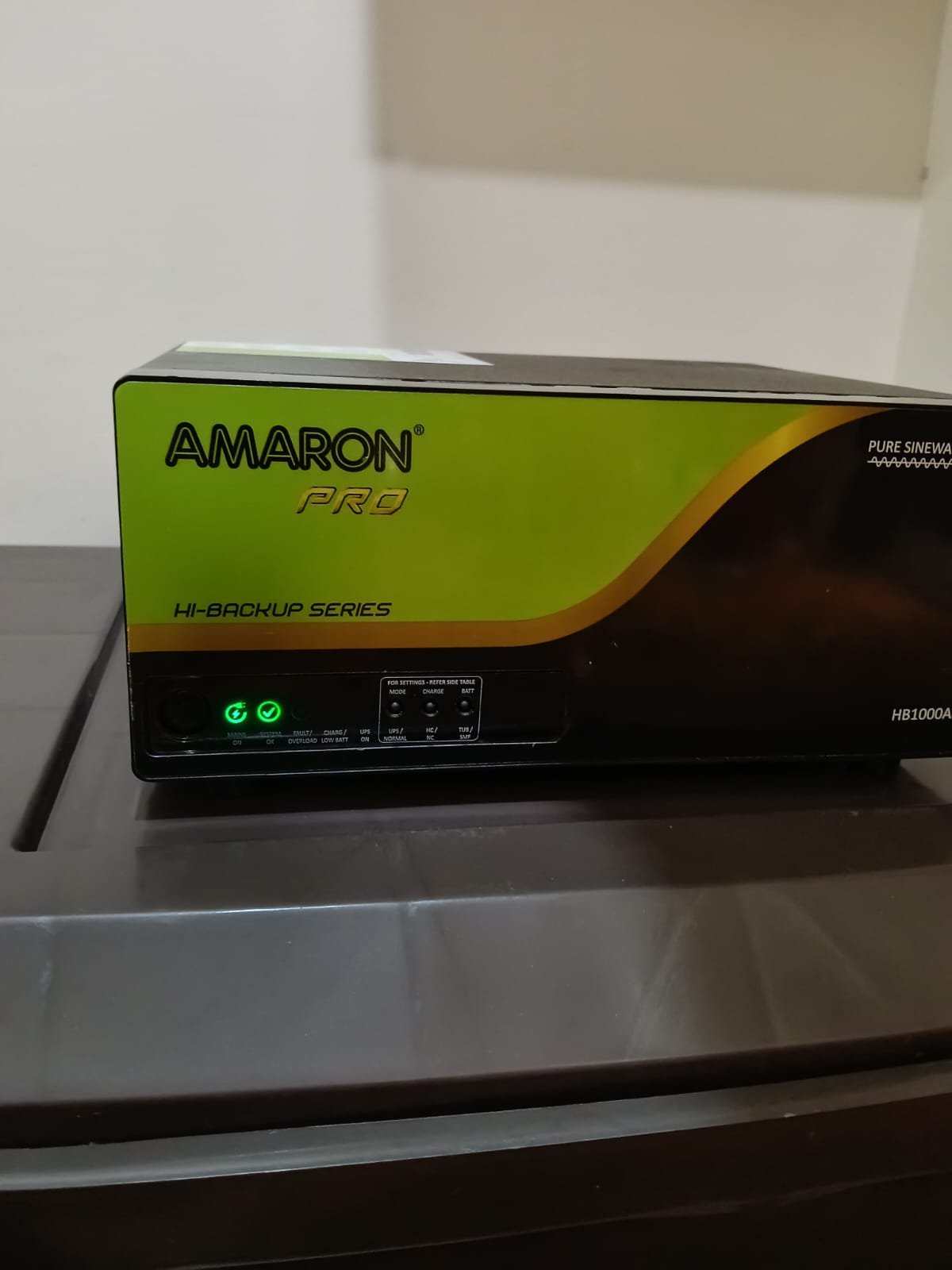 Battery installation work